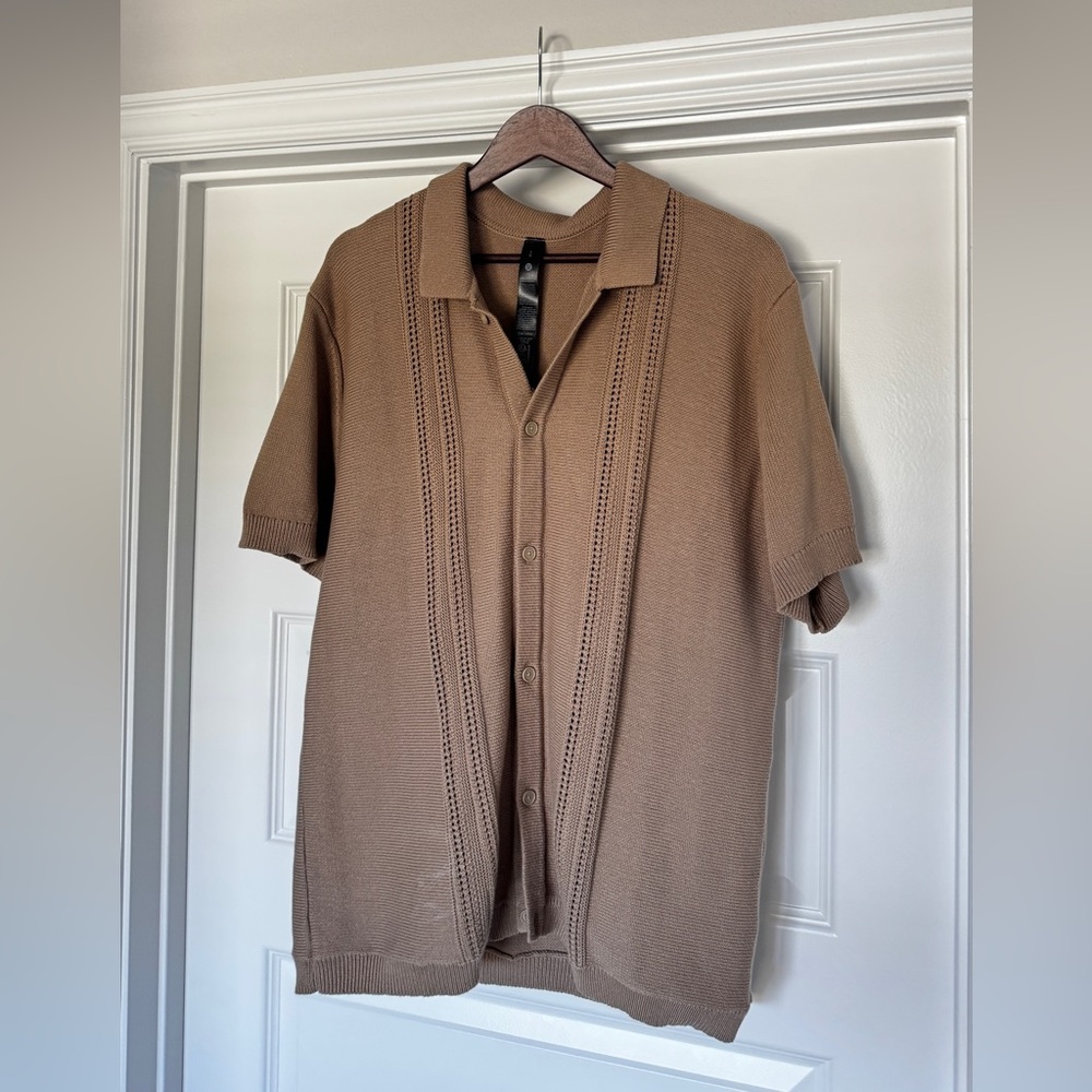 Lululemon Button Up Cotton Shirt